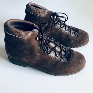 VTG Dunham Tyroleans Women's 6.5 Italian Suede Hiking Boot